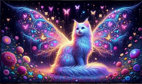 Puzzle 200 Teile Erwachsene,Frameless Geflügelte Katze Puzzles für Lernspiel Herausforderungsspielzeug 200 Teile Puzzles für Erwachsene Kinder Geschenk Moderne Wohnkultur Puzzle 200 Teile Erwachsene,Frameless Geflügelte Katze Puzzles für Lernspiel Herausforderungsspielzeug 200 Teile Puzzles für Erwachsene Kinder Geschenk Moderne Wohnkultur von Zuooyi