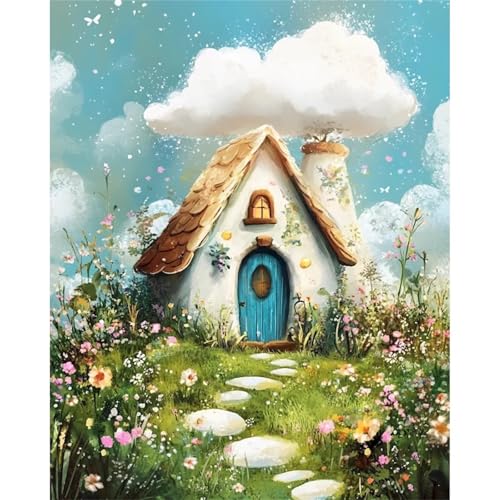 Puzzle 200 Teile Erwachsene,Frameless Hütten Puzzles für Lernspiel Herausforderungsspielzeug 200 Teile Puzzles für Erwachsene Kinder Geschenk Moderne Wohnkultur von Zuooyi