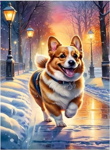 Puzzle 200 Teile Erwachsene,Frameless Parkhund Puzzles für Lernspiel Herausforderungsspielzeug 200 Teile Puzzles für Erwachsene Kinder Geschenk Moderne Wohnkultur von Zuooyi