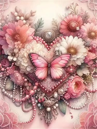 Puzzle 200 Teile Erwachsene,Frameless Rosa Schmetterlingsperlen Puzzles für Lernspiel Herausforderungsspielzeug 200 Teile Puzzles für Erwachsene Kinder Geschenk Moderne Wohnkultur von Zuooyi
