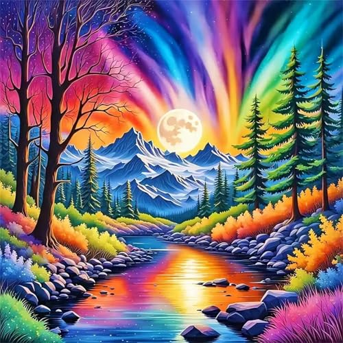 Puzzle 200 Teile Farbenfrohe Aurora-Landschaft,Puzzles für Erwachsene 200 Teile EIN Herausforderndes Geschicklichkeitsspiel,DIY Puzzlespiele für Die Ganze Familie,Männer Frauen für Geschenk Puzzle 200 Teile Farbenfrohe Aurora-Landschaft,Puzzles für Erwachsene 200 Teile EIN Herausforderndes Geschicklichkeitsspiel,DIY Puzzlespiele für Die Ganze Familie,Männer Frauen für Geschenk von Zuooyi