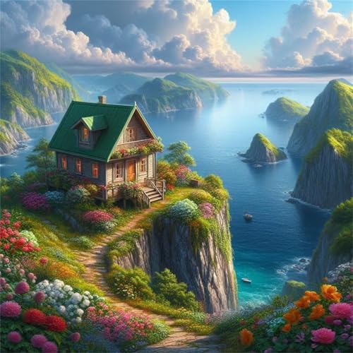 Puzzle 300 Teile für Erwachsene Berghaus Wolken,35x35cm Klassisches Puzzles Lernspiel für Erwachsene,Bunte Kunstwerk Puzzle,Wunderschönes Dekoration Puzzles Geschenke Puzzle 300 Teile für Erwachsene Berghaus Wolken,35x35cm Klassisches Puzzles Lernspiel für Erwachsene,Bunte Kunstwerk Puzzle,Wunderschönes Dekoration Puzzles Geschenke von Zuooyi