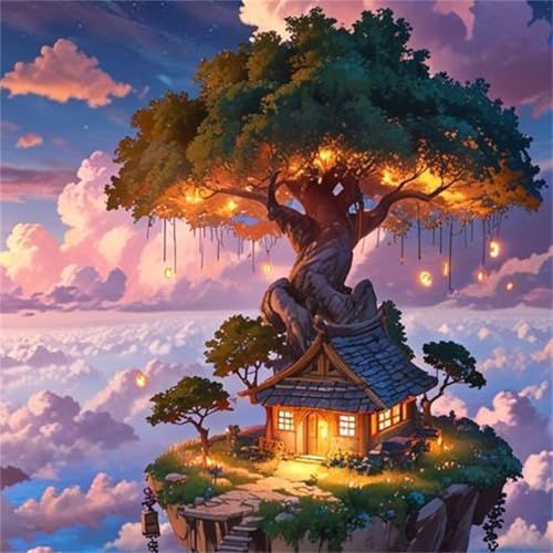 Puzzle 300 Teile für Erwachsene Peak Baumhaus,35x35cm Klassisches Puzzles Lernspiel für Erwachsene,Bunte Kunstwerk Puzzle,Wunderschönes Dekoration Puzzles Geschenke Puzzle 300 Teile für Erwachsene Peak Baumhaus,35x35cm Klassisches Puzzles Lernspiel für Erwachsene,Bunte Kunstwerk Puzzle,Wunderschönes Dekoration Puzzles Geschenke von Zuooyi