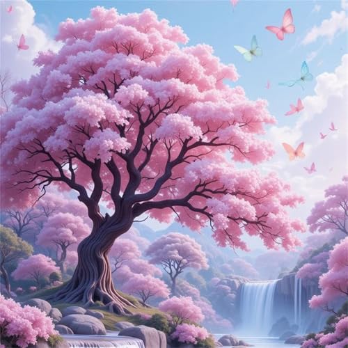 Puzzle 300 Teile für Erwachsene Rosa Baumbach,35x35cm Klassisches Puzzles Lernspiel für Erwachsene,Bunte Kunstwerk Puzzle,Wunderschönes Dekoration Puzzles Geschenke von Zuooyi