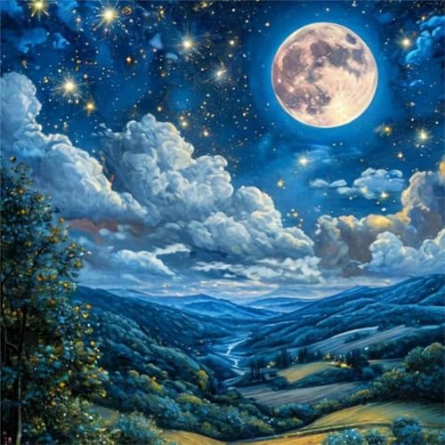 Puzzle 300 Teile für Erwachsene Sternenhimmel Nachtberg,35x35cm Klassisches Puzzles Lernspiel für Erwachsene,Bunte Kunstwerk Puzzle,Wunderschönes Dekoration Puzzles Geschenke Puzzle 300 Teile für Erwachsene Sternenhimmel Nachtberg,35x35cm Klassisches Puzzles Lernspiel für Erwachsene,Bunte Kunstwerk Puzzle,Wunderschönes Dekoration Puzzles Geschenke von Zuooyi