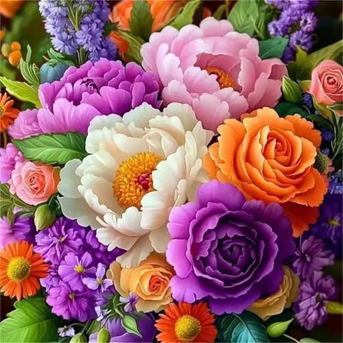 Puzzle 35 Teile Erwachsene 28x28cm Gänseblümchen-Rosen-Pfingstrose,Jigsaw Puzzle Erwachsene 35 Teile Lernspiel Herausforderung Spielzeug,High Difficulty Impossible Puzzles für Home Dekoration Puzzle 35 Teile Erwachsene 28x28cm Gänseblümchen-Rosen-Pfingstrose,Jigsaw Puzzle Erwachsene 35 Teile Lernspiel Herausforderung Spielzeug,High Difficulty Impossible Puzzles für Home Dekoration von Zuooyi