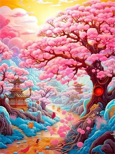 Puzzle 500 Teile Erwachsene,Framed Rosa Baumwolkenpfad Puzzles für Lernspiel Herausforderungsspielzeug 500 Teile Puzzles für Erwachsene Kinder Geschenk Moderne Wohnkultur Puzzle 500 Teile Erwachsene,Framed Rosa Baumwolkenpfad Puzzles für Lernspiel Herausforderungsspielzeug 500 Teile Puzzles für Erwachsene Kinder Geschenk Moderne Wohnkultur von Zuooyi
