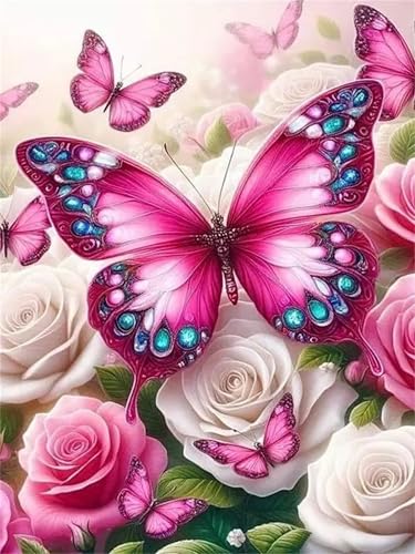 Puzzle 500 Teile Erwachsene,Framed Schmetterlinge Rosenpflanzen Puzzles für Lernspiel Herausforderungsspielzeug 500 Teile Puzzles für Erwachsene Kinder Geschenk Moderne Wohnkultur Puzzle 500 Teile Erwachsene,Framed Schmetterlinge Rosenpflanzen Puzzles für Lernspiel Herausforderungsspielzeug 500 Teile Puzzles für Erwachsene Kinder Geschenk Moderne Wohnkultur von Zuooyi