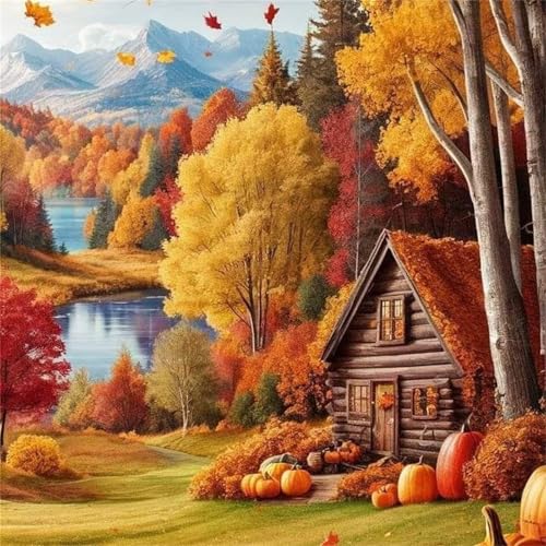 Puzzle 500 Teile Erwachsene 45x45cm Herbstbäume Ferienhaus,Jigsaw Puzzle Erwachsene 500 Teile Lernspiel Herausforderung Spielzeug,High Difficulty Impossible Puzzles für Home Dekoration Puzzle 500 Teile Erwachsene 45x45cm Herbstbäume Ferienhaus,Jigsaw Puzzle Erwachsene 500 Teile Lernspiel Herausforderung Spielzeug,High Difficulty Impossible Puzzles für Home Dekoration von Zuooyi
