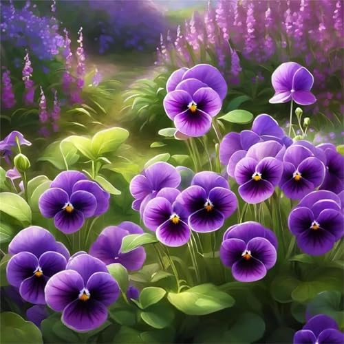 Puzzle 500 Teile Erwachsene 45x45cm Lila Wildblumen,Jigsaw Puzzle Erwachsene 500 Teile Lernspiel Herausforderung Spielzeug,High Difficulty Impossible Puzzles für Home Dekoration Puzzle 500 Teile Erwachsene 45x45cm Lila Wildblumen,Jigsaw Puzzle Erwachsene 500 Teile Lernspiel Herausforderung Spielzeug,High Difficulty Impossible Puzzles für Home Dekoration von Zuooyi