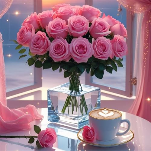 Puzzle 500 Teile Erwachsene 45x45cm Rosenbouquet Kaffee,Jigsaw Puzzle Erwachsene 500 Teile Lernspiel Herausforderung Spielzeug,High Difficulty Impossible Puzzles für Home Dekoration Puzzle 500 Teile Erwachsene 45x45cm Rosenbouquet Kaffee,Jigsaw Puzzle Erwachsene 500 Teile Lernspiel Herausforderung Spielzeug,High Difficulty Impossible Puzzles für Home Dekoration von Zuooyi