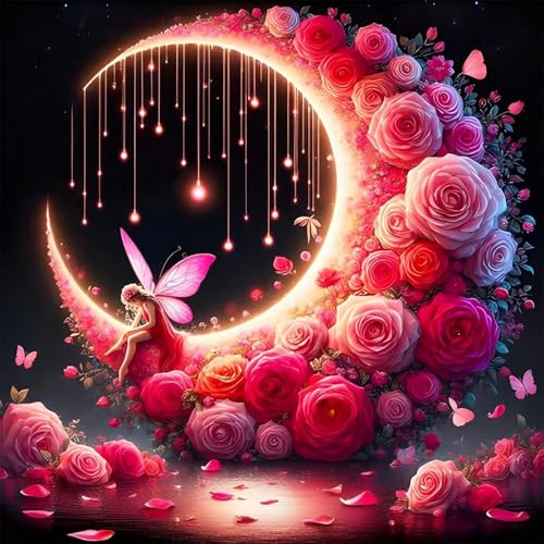 Puzzle 60 Teile Rose Mond Fee,Puzzles für Erwachsene 60 Teile EIN Herausforderndes Geschicklichkeitsspiel,DIY Puzzlespiele für Die Ganze Familie,Männer Frauen für Geschenk Puzzle 60 Teile Rose Mond Fee,Puzzles für Erwachsene 60 Teile EIN Herausforderndes Geschicklichkeitsspiel,DIY Puzzlespiele für Die Ganze Familie,Männer Frauen für Geschenk von Zuooyi