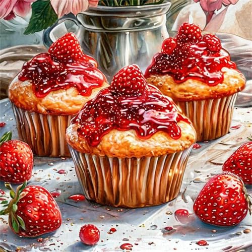 Puzzle 60 Teile Roter Marmeladenkuchen,Puzzles für Erwachsene 60 Teile EIN Herausforderndes Geschicklichkeitsspiel,DIY Puzzlespiele für Die Ganze Familie,Männer Frauen für Geschenk Puzzle 60 Teile Roter Marmeladenkuchen,Puzzles für Erwachsene 60 Teile EIN Herausforderndes Geschicklichkeitsspiel,DIY Puzzlespiele für Die Ganze Familie,Männer Frauen für Geschenk von Zuooyi