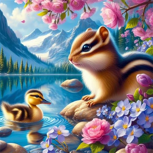 Puzzle 60 Teile See-Eichhörnchen-Ente,Puzzles für Erwachsene 60 Teile EIN Herausforderndes Geschicklichkeitsspiel,DIY Puzzlespiele für Die Ganze Familie,Männer Frauen für Geschenk Puzzle 60 Teile See-Eichhörnchen-Ente,Puzzles für Erwachsene 60 Teile EIN Herausforderndes Geschicklichkeitsspiel,DIY Puzzlespiele für Die Ganze Familie,Männer Frauen für Geschenk von Zuooyi