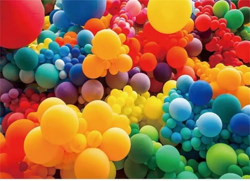 Puzzle 700,Puzzles für Erwachsene,Bunte Bälle Puzzles für Kinder DIY Kit Holzspielzeug Unique Gift Home Decor Frameless von Zuooyi