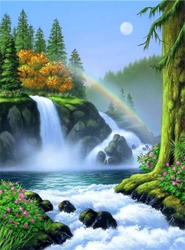 Puzzle 700 Teile Erwachsene,Frameless Rainbow Falls-Baum Puzzles für Lernspiel Herausforderungsspielzeug 700 Teile Puzzles für Erwachsene Kinder Geschenk Moderne Wohnkultur Puzzle 700 Teile Erwachsene,Frameless Rainbow Falls-Baum Puzzles für Lernspiel Herausforderungsspielzeug 700 Teile Puzzles für Erwachsene Kinder Geschenk Moderne Wohnkultur von Zuooyi