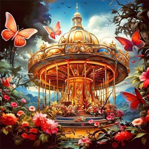 Puzzle 90 Teile für Erwachsene Blume im Vergnügungspark,30x30cm Klassisches Puzzles Lernspiel für Erwachsene,Bunte Kunstwerk Puzzle,Wunderschönes Dekoration Puzzles Geschenke Puzzle 90 Teile für Erwachsene Blume im Vergnügungspark,30x30cm Klassisches Puzzles Lernspiel für Erwachsene,Bunte Kunstwerk Puzzle,Wunderschönes Dekoration Puzzles Geschenke von Zuooyi