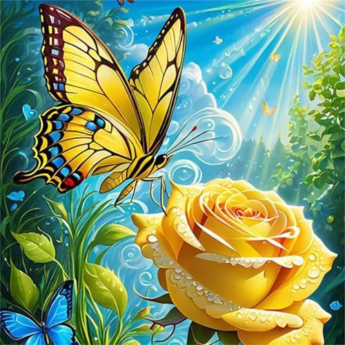 Puzzle 90 Teile für Erwachsene Gelbe Rosenpflanze,30x30cm Klassisches Puzzles Lernspiel für Erwachsene,Bunte Kunstwerk Puzzle,Wunderschönes Dekoration Puzzles Geschenke Puzzle 90 Teile für Erwachsene Gelbe Rosenpflanze,30x30cm Klassisches Puzzles Lernspiel für Erwachsene,Bunte Kunstwerk Puzzle,Wunderschönes Dekoration Puzzles Geschenke von Zuooyi