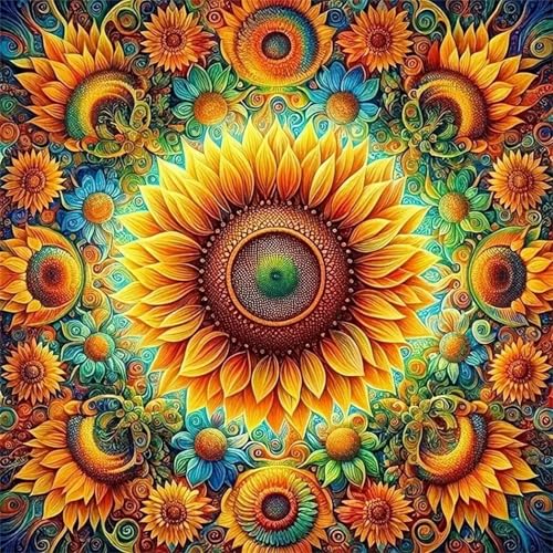 Puzzle 90 Teile für Erwachsene Sonnenblume Blume,30x30cm Klassisches Puzzles Lernspiel für Erwachsene,Bunte Kunstwerk Puzzle,Wunderschönes Dekoration Puzzles Geschenke Puzzle 90 Teile für Erwachsene Sonnenblume Blume,30x30cm Klassisches Puzzles Lernspiel für Erwachsene,Bunte Kunstwerk Puzzle,Wunderschönes Dekoration Puzzles Geschenke von Zuooyi