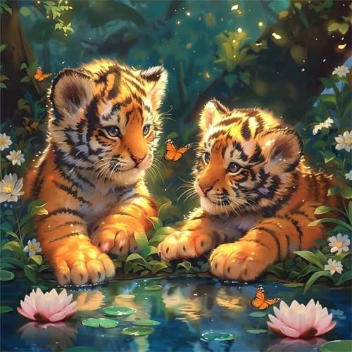 Puzzle 90 Teile für Erwachsene Teich-Lotustiere,30x30cm Klassisches Puzzles Lernspiel für Erwachsene,Bunte Kunstwerk Puzzle,Wunderschönes Dekoration Puzzles Geschenke von Zuooyi