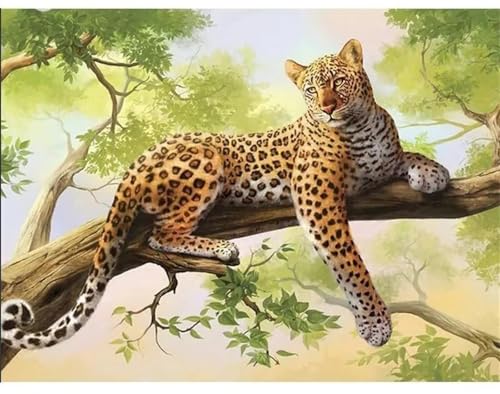 Puzzle Erwachsene 1000 Teile,Baumgepard Puzzle Adults,Puzzles für Erwachsene Lernspiel Herausforderungsspielzeug für Gift Home Decor Framed Puzzle Erwachsene 1000 Teile,Baumgepard Puzzle Adults,Puzzles für Erwachsene Lernspiel Herausforderungsspielzeug für Gift Home Decor Framed von Zuooyi
