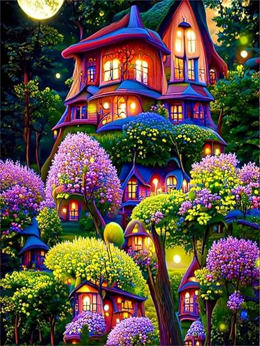 Puzzle Erwachsene 1000 Teile,Baumhaus Puzzle Adults,Puzzles für Erwachsene Lernspiel Herausforderungsspielzeug für Gift Home Decor Framed Puzzle Erwachsene 1000 Teile,Baumhaus Puzzle Adults,Puzzles für Erwachsene Lernspiel Herausforderungsspielzeug für Gift Home Decor Framed von Zuooyi