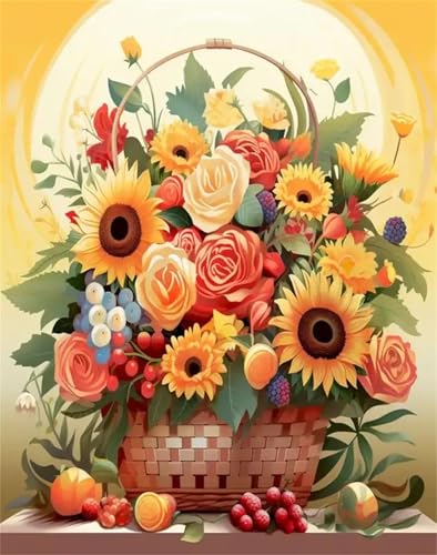 Puzzle Erwachsene 1000 Teile,Blumenkorb Puzzle Adults,Puzzles für Erwachsene Lernspiel Herausforderungsspielzeug für Gift Home Decor Frameless Puzzle Erwachsene 1000 Teile,Blumenkorb Puzzle Adults,Puzzles für Erwachsene Lernspiel Herausforderungsspielzeug für Gift Home Decor Frameless von Zuooyi