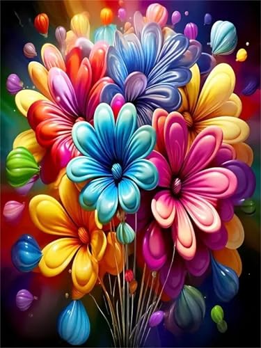 Puzzle Erwachsene 1000 Teile,Bunte Blumen Puzzle Adults,Puzzles für Erwachsene Lernspiel Herausforderungsspielzeug für Gift Home Decor Frameless Puzzle Erwachsene 1000 Teile,Bunte Blumen Puzzle Adults,Puzzles für Erwachsene Lernspiel Herausforderungsspielzeug für Gift Home Decor Frameless von Zuooyi