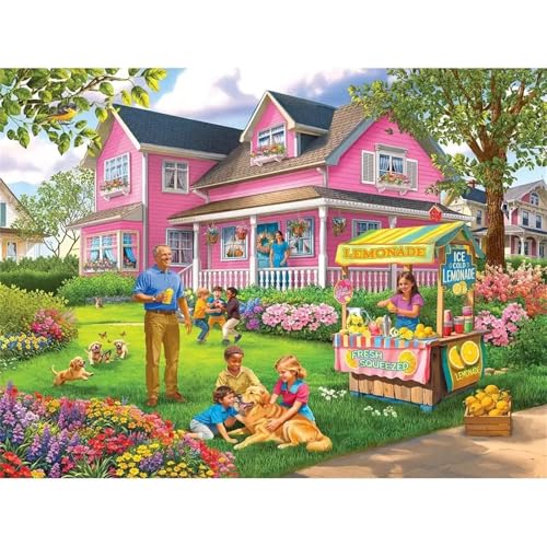 Puzzle Erwachsene 1000 Teile,Familienpark Puzzle Adults,Puzzles für Erwachsene Lernspiel Herausforderungsspielzeug für Gift Home Decor Framed Puzzle Erwachsene 1000 Teile,Familienpark Puzzle Adults,Puzzles für Erwachsene Lernspiel Herausforderungsspielzeug für Gift Home Decor Framed von Zuooyi