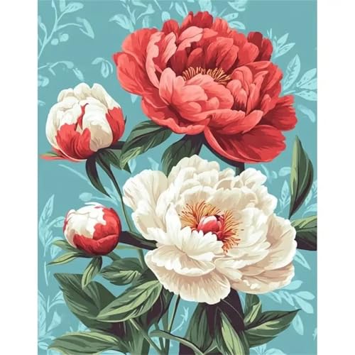Puzzle Erwachsene 1000 Teile,Pfingstrose Puzzle Adults,Puzzles für Erwachsene Lernspiel Herausforderungsspielzeug für Gift Home Decor Framed Puzzle Erwachsene 1000 Teile,Pfingstrose Puzzle Adults,Puzzles für Erwachsene Lernspiel Herausforderungsspielzeug für Gift Home Decor Framed von Zuooyi