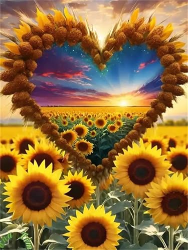 Puzzle Erwachsene 1000 Teile,Sonnenblumenliebe Puzzle Adults,Puzzles für Erwachsene Lernspiel Herausforderungsspielzeug für Gift Home Decor Frameless Puzzle Erwachsene 1000 Teile,Sonnenblumenliebe Puzzle Adults,Puzzles für Erwachsene Lernspiel Herausforderungsspielzeug für Gift Home Decor Frameless von Zuooyi