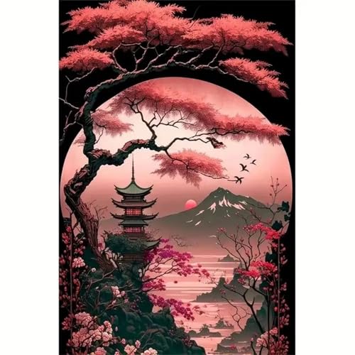 Puzzle Erwachsene 1000 Teile,Sonnenuntergangsblumen Puzzle Adults,Puzzles für Erwachsene Lernspiel Herausforderungsspielzeug für Gift Home Decor Framed von Zuooyi