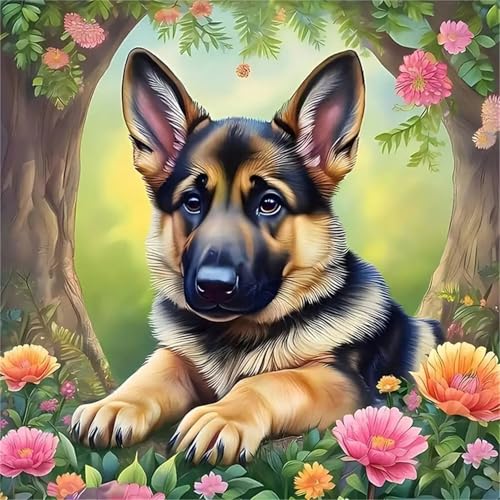Puzzle Erwachsene 1000 Teile,Verschwenderischer Hund Puzzle Adults,Puzzles für Erwachsene Lernspiel Herausforderungsspielzeug für Gift Home Decor Frameless von Zuooyi