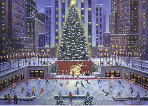 Puzzle Erwachsene 1000 Teile,Weihnachtseislaufbahn Puzzle Adults,Puzzles für Erwachsene Lernspiel Herausforderungsspielzeug für Gift Home Decor Frameless Puzzle Erwachsene 1000 Teile,Weihnachtseislaufbahn Puzzle Adults,Puzzles für Erwachsene Lernspiel Herausforderungsspielzeug für Gift Home Decor Frameless von Zuooyi