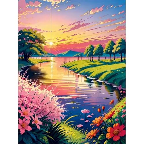 Puzzle Erwachsene 120 Teile,Sommerlandschaft Puzzle Adults,Puzzles für Erwachsene Lernspiel Herausforderungsspielzeug für Gift Home Decor Frameless Puzzle Erwachsene 120 Teile,Sommerlandschaft Puzzle Adults,Puzzles für Erwachsene Lernspiel Herausforderungsspielzeug für Gift Home Decor Frameless von Zuooyi