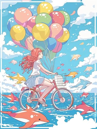 Puzzle Erwachsene 1200 Teile,Ballon-Delfin-Mädchen Puzzle Adults,Puzzles für Erwachsene Lernspiel Herausforderungsspielzeug für Gift Home Decor Framed Puzzle Erwachsene 1200 Teile,Ballon-Delfin-Mädchen Puzzle Adults,Puzzles für Erwachsene Lernspiel Herausforderungsspielzeug für Gift Home Decor Framed von Zuooyi