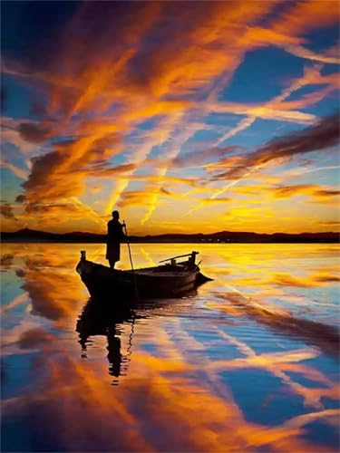 Puzzle Erwachsene 1200 Teile,Bootsfahrt bei Sonnenuntergang Puzzle Adults,Puzzles für Erwachsene Lernspiel Herausforderungsspielzeug für Gift Home Decor Framed Puzzle Erwachsene 1200 Teile,Bootsfahrt bei Sonnenuntergang Puzzle Adults,Puzzles für Erwachsene Lernspiel Herausforderungsspielzeug für Gift Home Decor Framed von Zuooyi