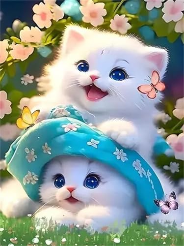 Puzzle Erwachsene 1200 Teile,Katzenhut Puzzle Adults,Puzzles für Erwachsene Lernspiel Herausforderungsspielzeug für Gift Home Decor Frameless von Zuooyi