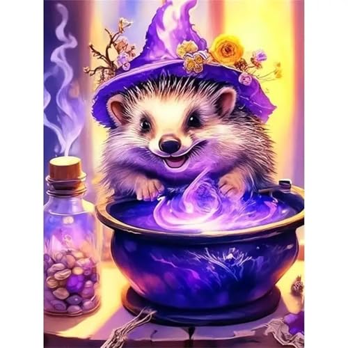 Puzzle Erwachsene 1200 Teile,Magischer Igel Puzzle Adults,Puzzles für Erwachsene Lernspiel Herausforderungsspielzeug für Gift Home Decor Framed von Zuooyi