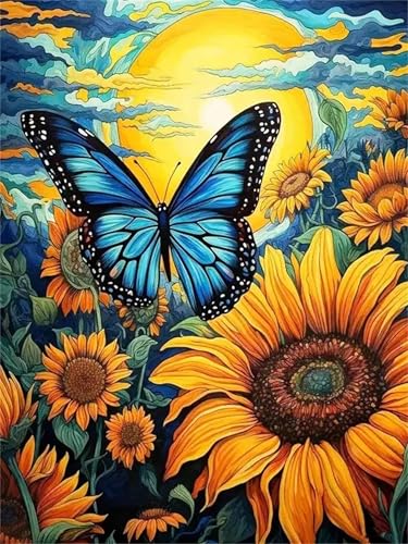 Puzzle Erwachsene 1200 Teile,Schmetterling in der Nacht Puzzle Adults,Puzzles für Erwachsene Lernspiel Herausforderungsspielzeug für Gift Home Decor Frameless von Zuooyi