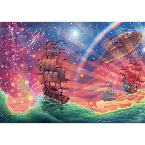 Puzzle Erwachsene 1200 Teile,Segelwels Puzzle Adults,Puzzles für Erwachsene Lernspiel Herausforderungsspielzeug für Gift Home Decor Framed von Zuooyi