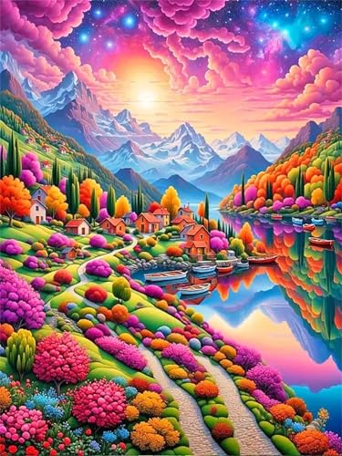 Puzzle Erwachsene 1200 Teile,Waldberg Puzzle Adults,Puzzles für Erwachsene Lernspiel Herausforderungsspielzeug für Gift Home Decor Framed von Zuooyi
