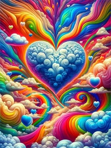 Puzzle Erwachsene 1500 Teile,Abstrakte Liebe Puzzle Adults,Puzzles für Erwachsene Lernspiel Herausforderungsspielzeug für Gift Home Decor Frameless Puzzle Erwachsene 1500 Teile,Abstrakte Liebe Puzzle Adults,Puzzles für Erwachsene Lernspiel Herausforderungsspielzeug für Gift Home Decor Frameless von Zuooyi
