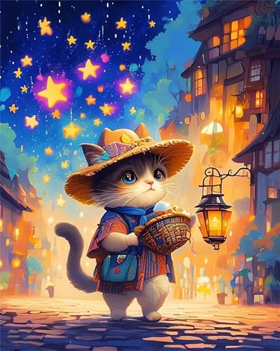 Puzzle Erwachsene 1500 Teile,Nachtkatze Puzzle Adults,Puzzles für Erwachsene Lernspiel Herausforderungsspielzeug für Gift Home Decor Frameless Puzzle Erwachsene 1500 Teile,Nachtkatze Puzzle Adults,Puzzles für Erwachsene Lernspiel Herausforderungsspielzeug für Gift Home Decor Frameless von Zuooyi