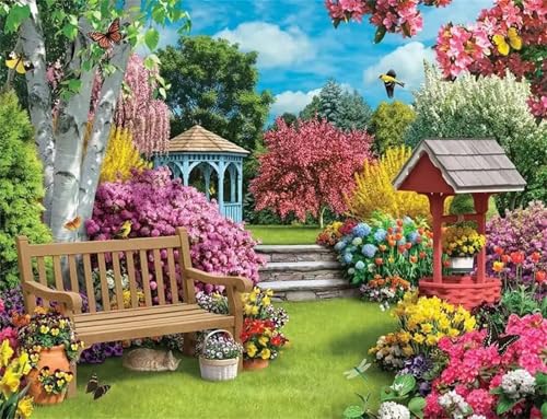 Puzzle Erwachsene 1500 Teile,Parklandschaft Puzzle Adults,Puzzles für Erwachsene Lernspiel Herausforderungsspielzeug für Gift Home Decor Frameless Puzzle Erwachsene 1500 Teile,Parklandschaft Puzzle Adults,Puzzles für Erwachsene Lernspiel Herausforderungsspielzeug für Gift Home Decor Frameless von Zuooyi