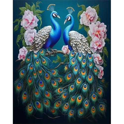 Puzzle Erwachsene 1500 Teile,Pfauenpaar Puzzle Adults,Puzzles für Erwachsene Lernspiel Herausforderungsspielzeug für Gift Home Decor Frameless Puzzle Erwachsene 1500 Teile,Pfauenpaar Puzzle Adults,Puzzles für Erwachsene Lernspiel Herausforderungsspielzeug für Gift Home Decor Frameless von Zuooyi