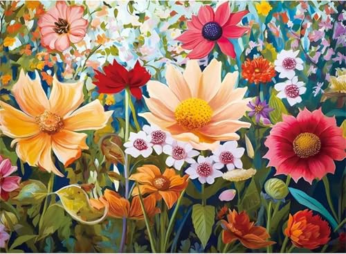 Puzzle Erwachsene 200 Teile,Abstrakte Blumen Puzzle Adults,Puzzles für Erwachsene Lernspiel Herausforderungsspielzeug für Gift Home Decor Frameless Puzzle Erwachsene 200 Teile,Abstrakte Blumen Puzzle Adults,Puzzles für Erwachsene Lernspiel Herausforderungsspielzeug für Gift Home Decor Frameless von Zuooyi