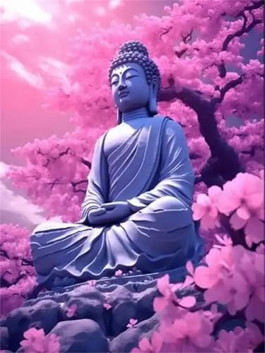 Puzzle Erwachsene 200 Teile,Buddha-Blume Puzzle Adults,Puzzles für Erwachsene Lernspiel Herausforderungsspielzeug für Gift Home Decor Frameless von Zuooyi