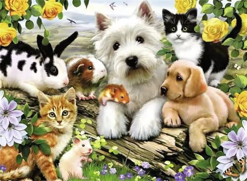 Puzzle Erwachsene 200 Teile,Gelbe Rosentiere Puzzle Adults,Puzzles für Erwachsene Lernspiel Herausforderungsspielzeug für Gift Home Decor Frameless von Zuooyi