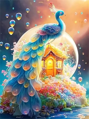 Puzzle Erwachsene 200 Teile,Grüner Pfau Puzzle Adults,Puzzles für Erwachsene Lernspiel Herausforderungsspielzeug für Gift Home Decor Frameless von Zuooyi